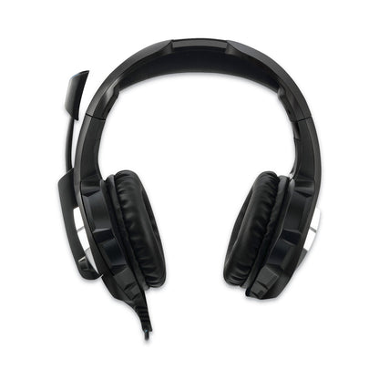Adesso Xtream G2 Stereo USB Gaming Headphones for PC and Cloud Gaming, Binaural, Over the Head, Black/Blue