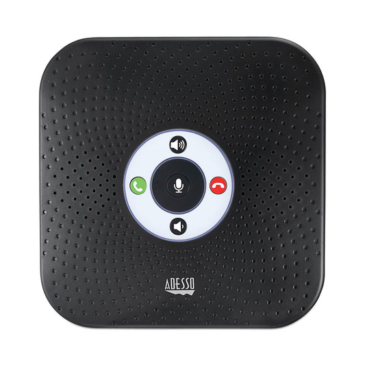 Adesso Xtream S8 Wireless Conference Call Speaker with Microphone, Black