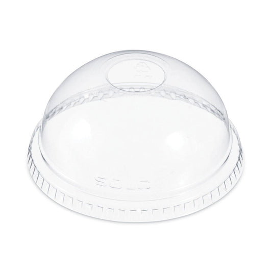 Dart Dome-Top Cold Cup Lids, Fits 16 oz, Clear, 1,000/Carton