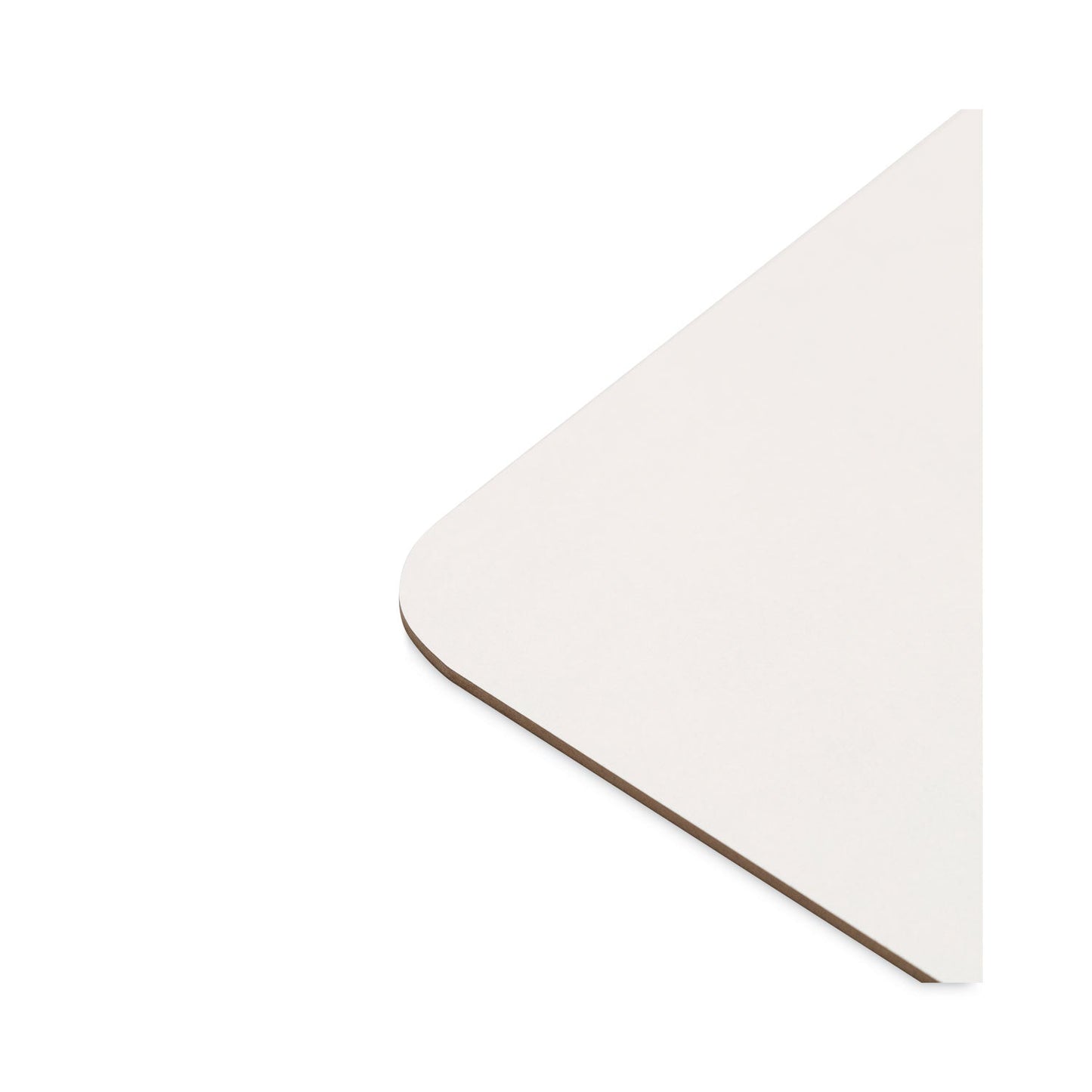 U Brands Single-Sided Dry Erase Lap Board, 12 x 9, White Surface, 6/Pack