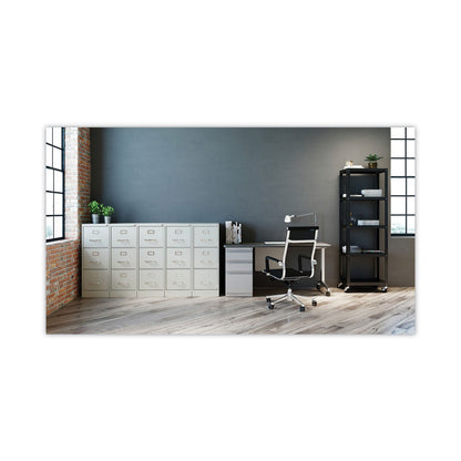 Hirsh Industries Vertical Letter File Cabinet, 3 Letter-Size File Drawers, Light Gray, 15 x 22 x 40.19