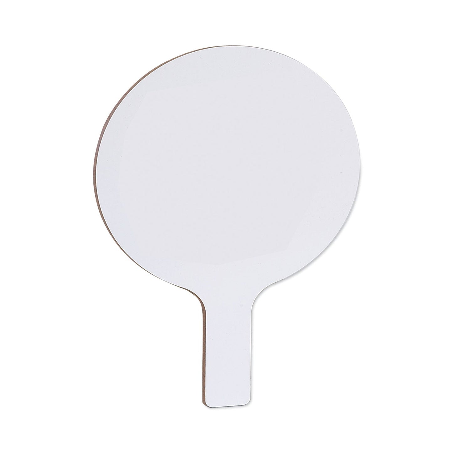Flipside Dry Erase Paddle, 9 x 5, White, 12/Pack