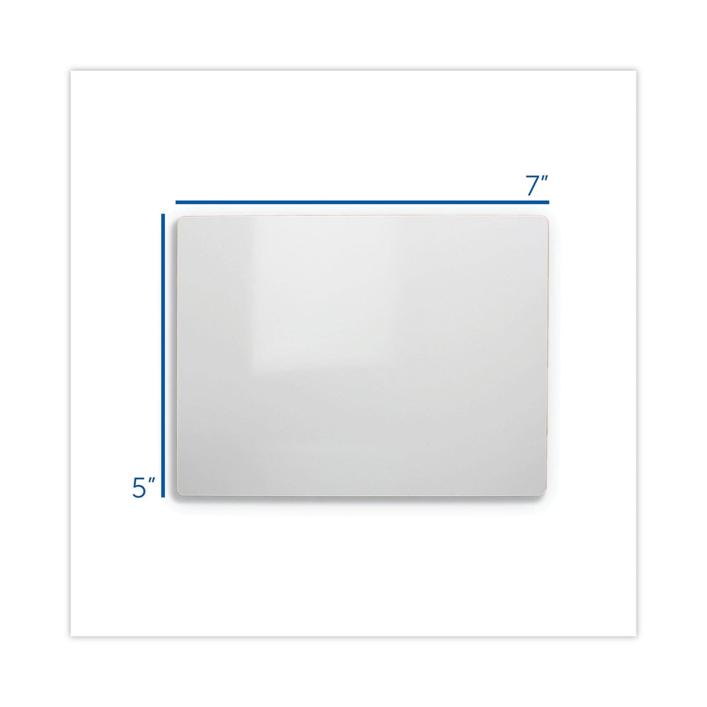 Flipside Dry Erase Board, 9 x 7, White, 12/Pack