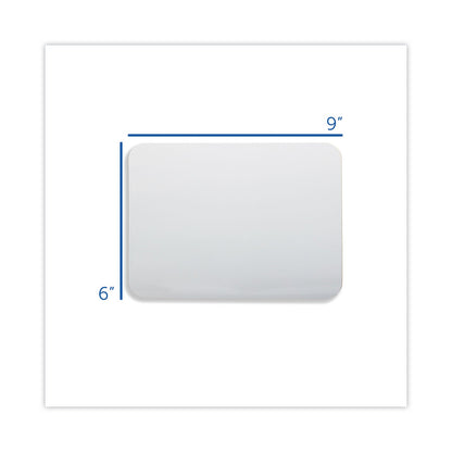 Flipside Dry Erase Board, 9 x 6, White, 24/Pack