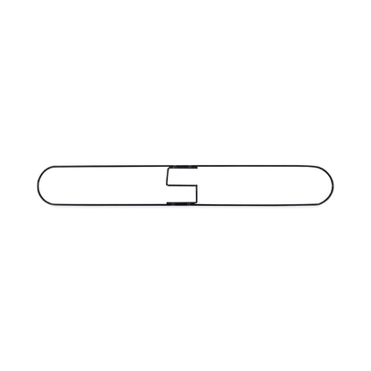 Boardwalk Clip-On Dust Mop Frame, 36w x 5d, Zinc Plated