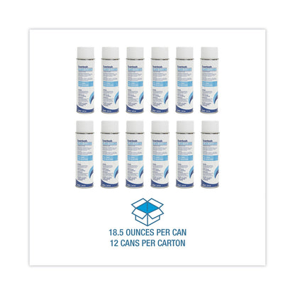 Boardwalk Glass Cleaner, Sweet Scent, 18.5 oz. Aerosol Spray, 12/Carton