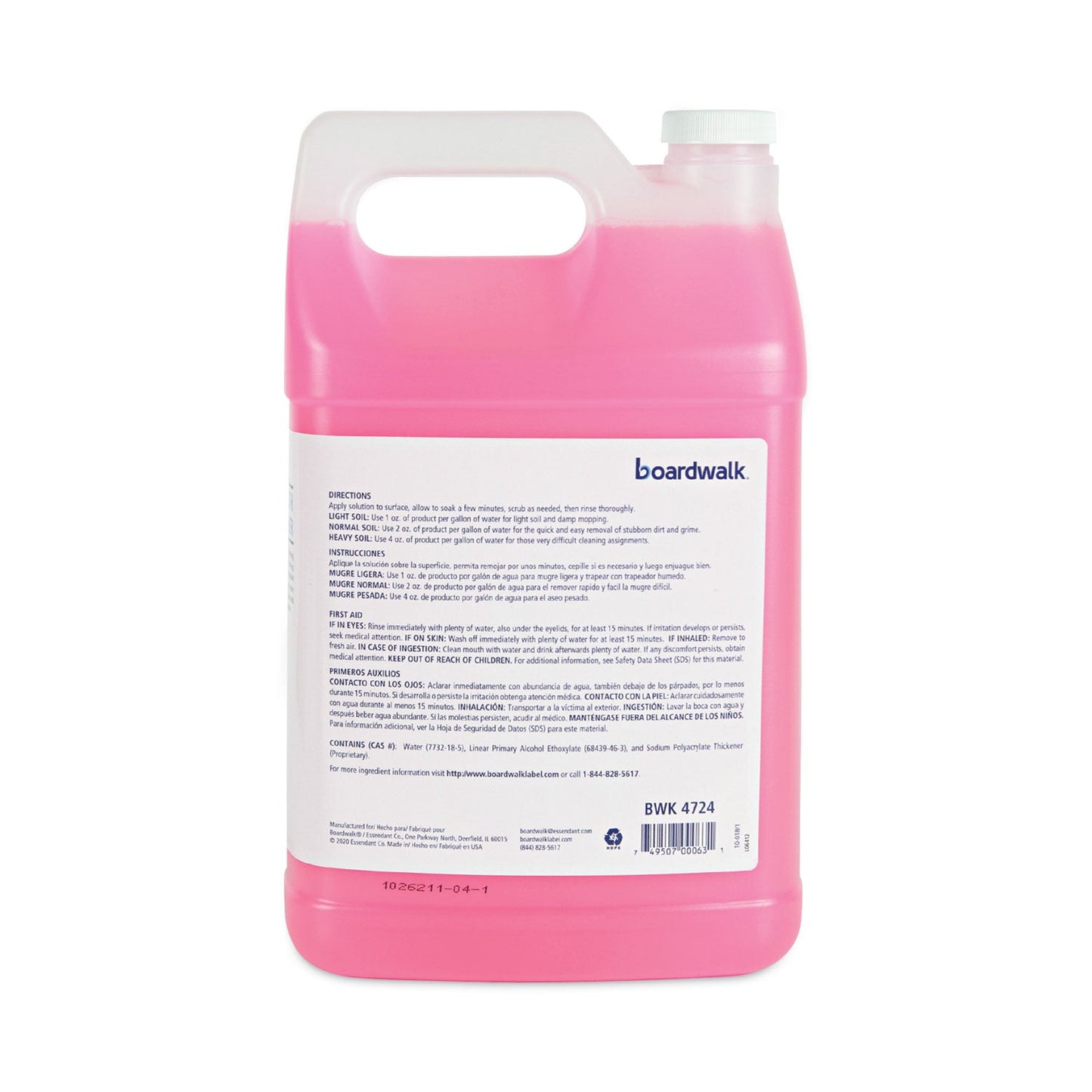 Boardwalk Industrial Strength All-Purpose Cleaner, Unscented, 1 gal Bottle