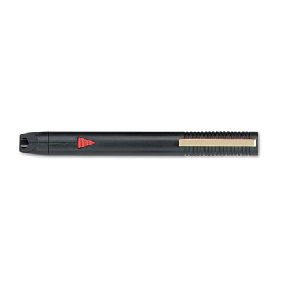 Quartet General Purpose Plastic Laser Pointer, Class 3A, Projects 1,148 ft, Black