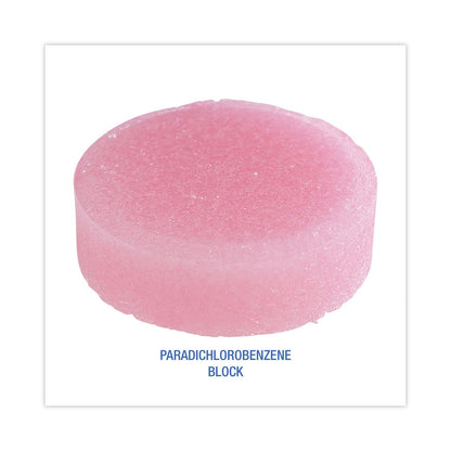 Boardwalk Urinal Para Deodorizer Blocks, Cherry Scent, 4 oz, Red, 12/Box