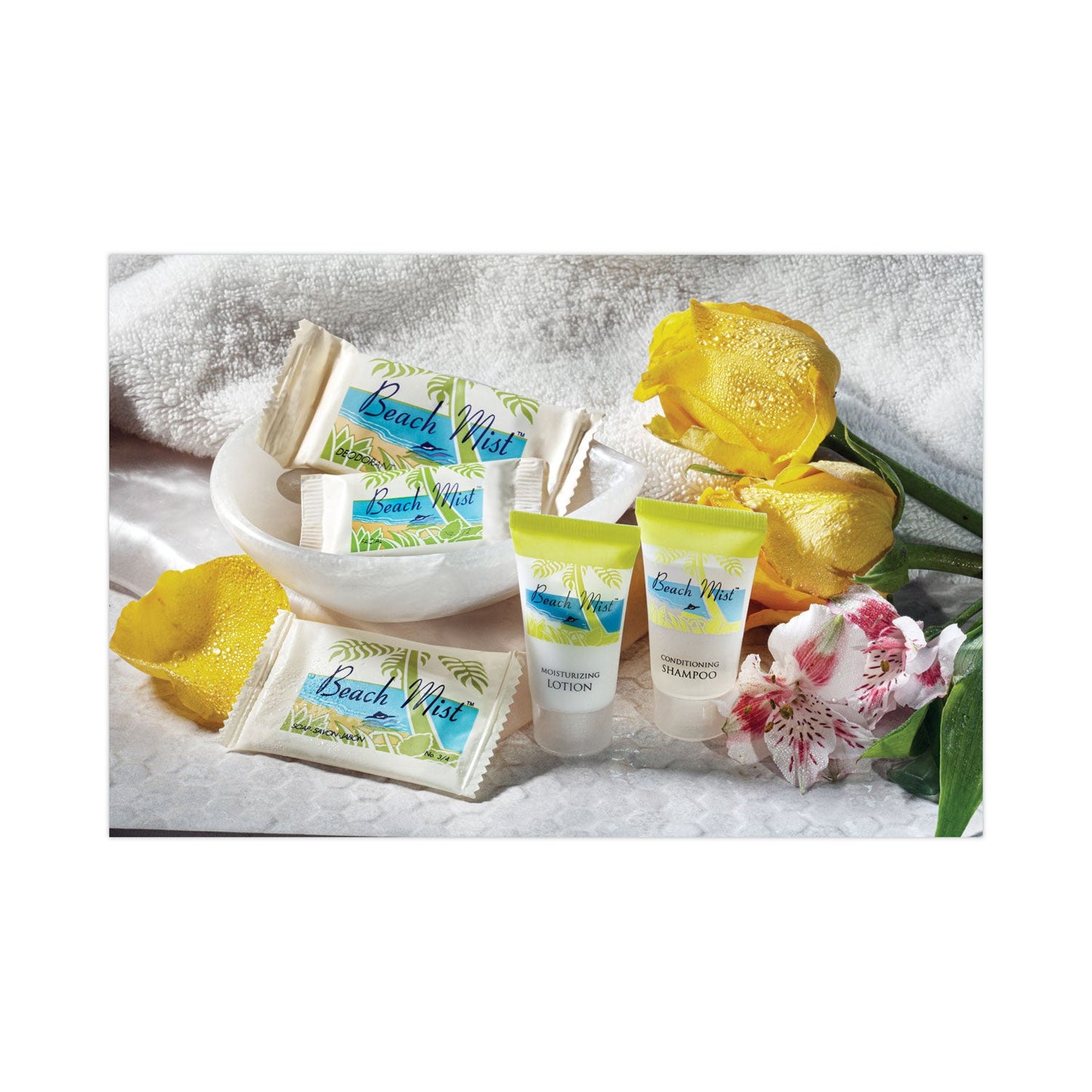Beach Mist Hand and Body Lotion, 0.65 oz Tube, 288/Carton