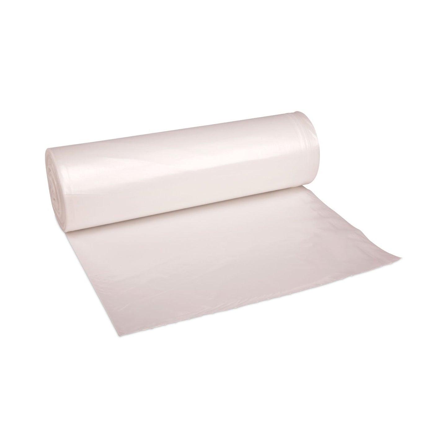 Boardwalk High-Density Can Liners, 45 gal, 11 microns, 40" x 46", Natural, 250/Carton