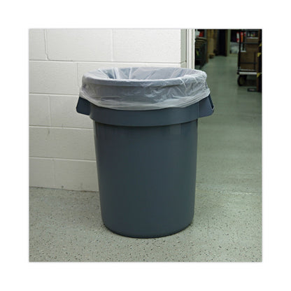 Boardwalk High-Density Can Liners, 45 gal, 13 microns, 40" x 46", Natural, 250/Carton