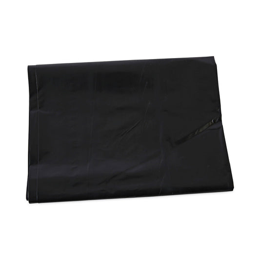 Boardwalk Linear Low Density Industrial Can Liners, 60 gal, 1.7 mil, 38 x 58, Black, 100/Carton