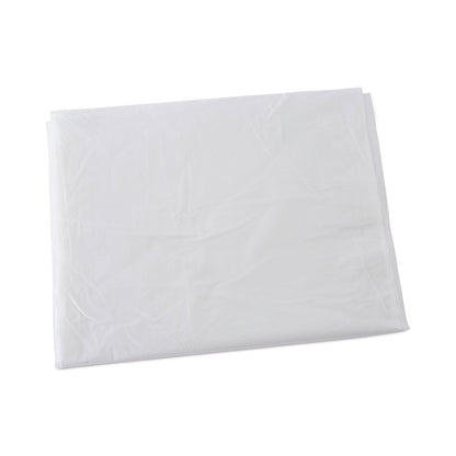 Boardwalk High Density Industrial Can Liners Flat Pack, 60 gal, 16 microns, 38 x 60, Natural, 100/Carton