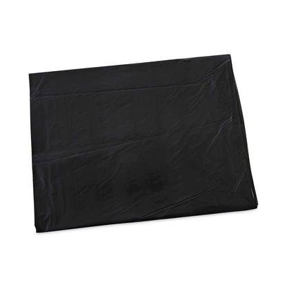 Boardwalk Linear Low Density Industrial Can Liners, 60 gal, 0.7 mil, 38 x 58, Black, 100/Carton