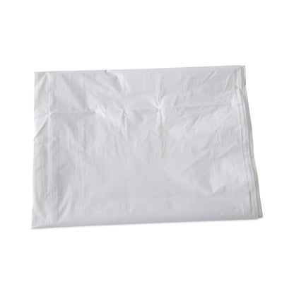 Boardwalk Linear Low Density Industrial Can Liners, 10 gal, 0.5 mil, 24 x 23, White, 500/Carton