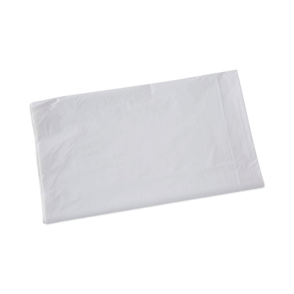 Boardwalk Linear Low Density Industrial Can Liners, 33 gal, 0.9 mil, 33 x 39, White, 100/Carton