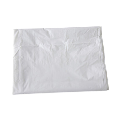 Boardwalk Linear Low Density Industrial Can Liners, 60 gal, 0.9 mil, 38 x 58, White, 100/Carton