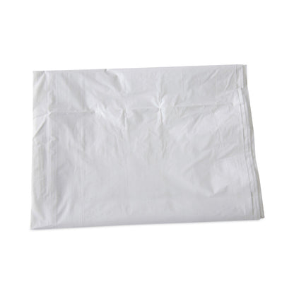 Boardwalk Linear Low Density Industrial Can Liners, 56 gal, 0.9 mil, 43 x 47, White, 100/Carton