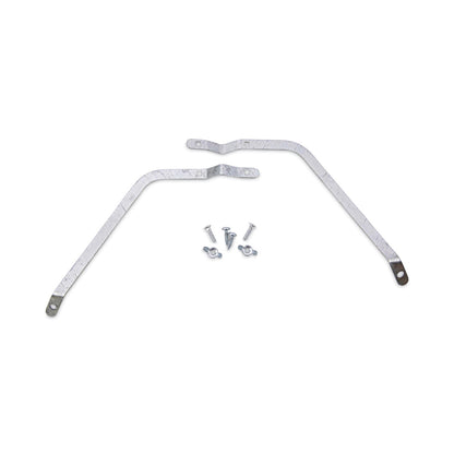 Boardwalk Metal Handle Braces, Large, Fits 24" to 48" Floor Sweeps, 0.5 x 17 x 12