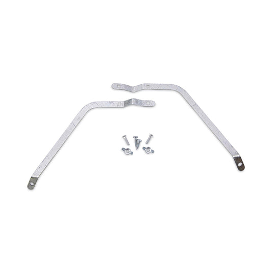 Boardwalk Metal Handle Braces, Large, Fits 24" to 48" Floor Sweeps, 0.5 x 17 x 12