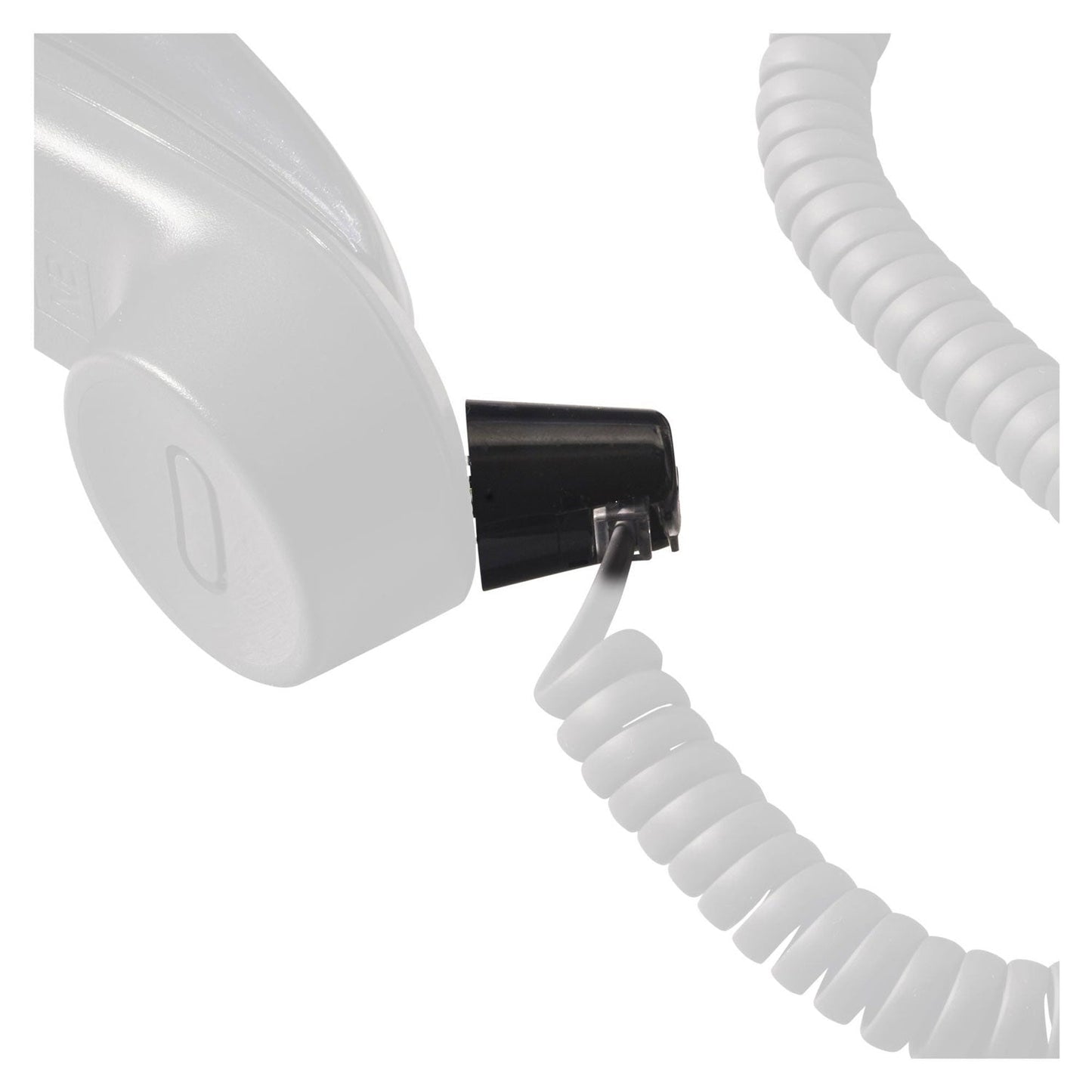 Softalk Twisstop Rotating Phone Cord Detangler, Black