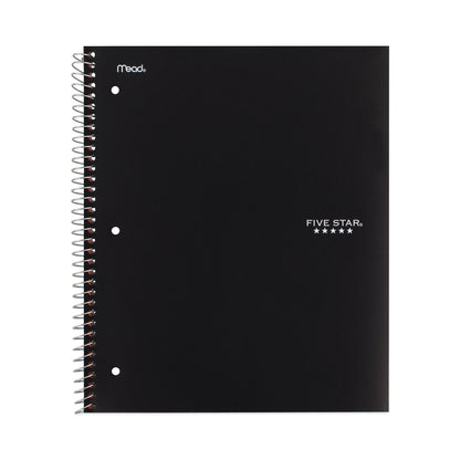 Five Star Wirebound Notebook, 1 Subject, Medium/College Rule, Randomly Assorted Covers, 11 x 8.5, 100 Sheets, 6/Pack
