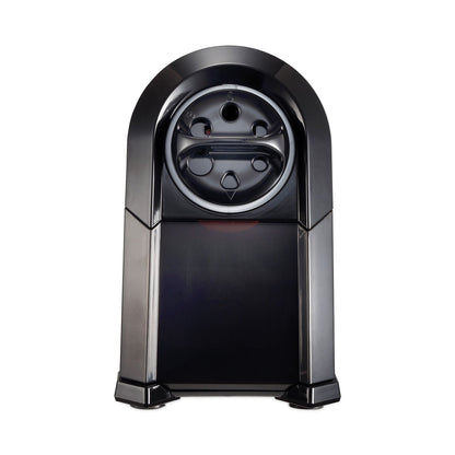 Bostitch Super Pro Glow Commercial Electric Pencil Sharpener, AC-Powered, 6.13 x 10.63 x 9, Black/Silver