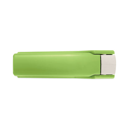Bostitch InJoy Spring-Powered Compact Stapler, 20-Sheet Capacity, Green