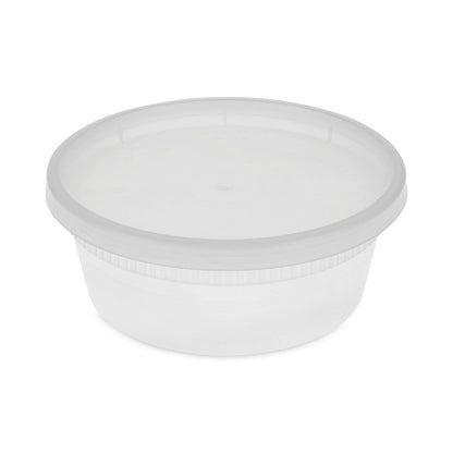 Pactiv Evergreen Newspring DELItainer Microwavable Container, 8 oz, 1.13 x 2.8 x 1.33, Clear, Plastic, 240/Carton