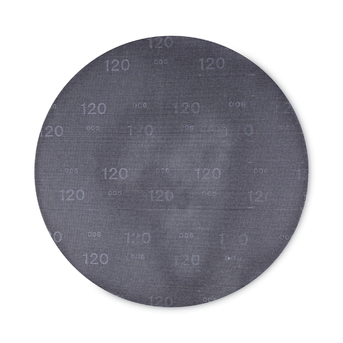 Boardwalk Sanding Screens, 20" Diameter, 120 Grit, Black, 10/Carton