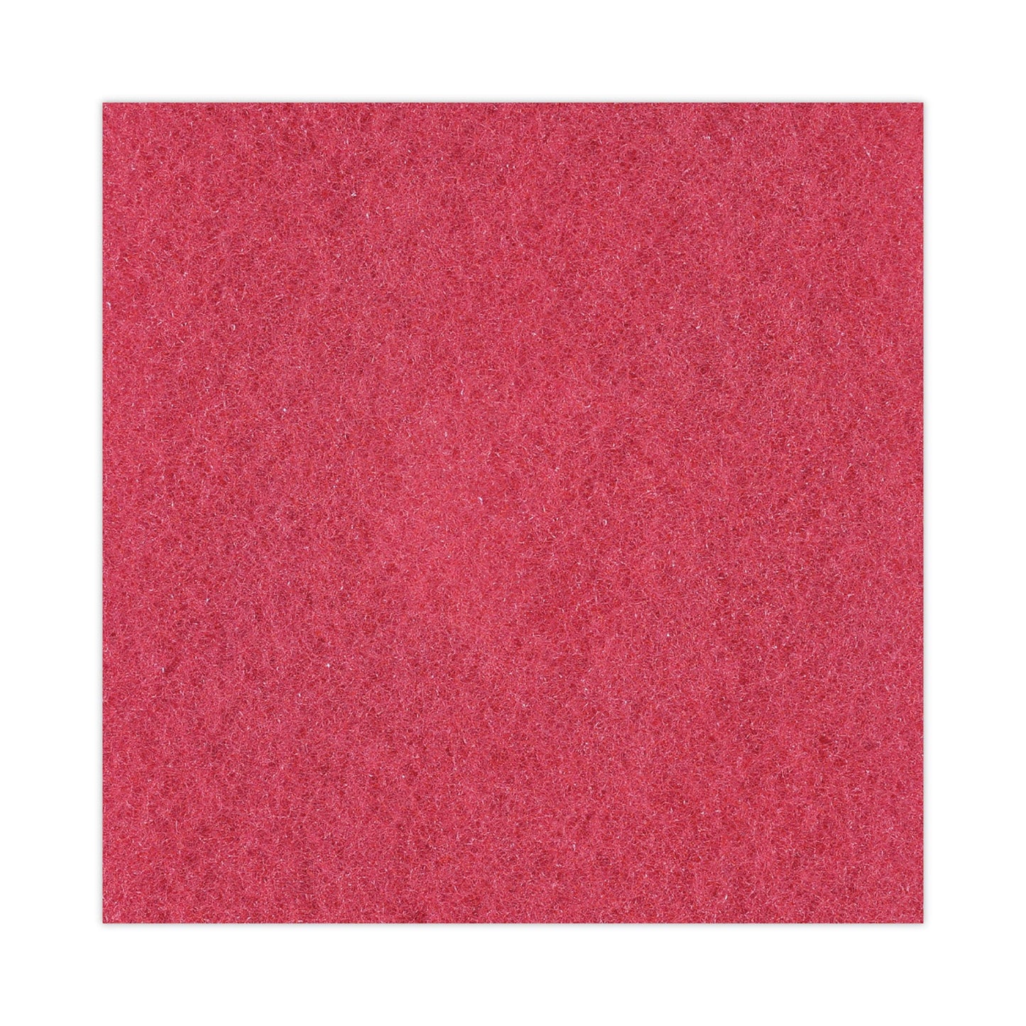 Boardwalk Buffing Floor Pads, 21" Diameter, Red, 5/Carton