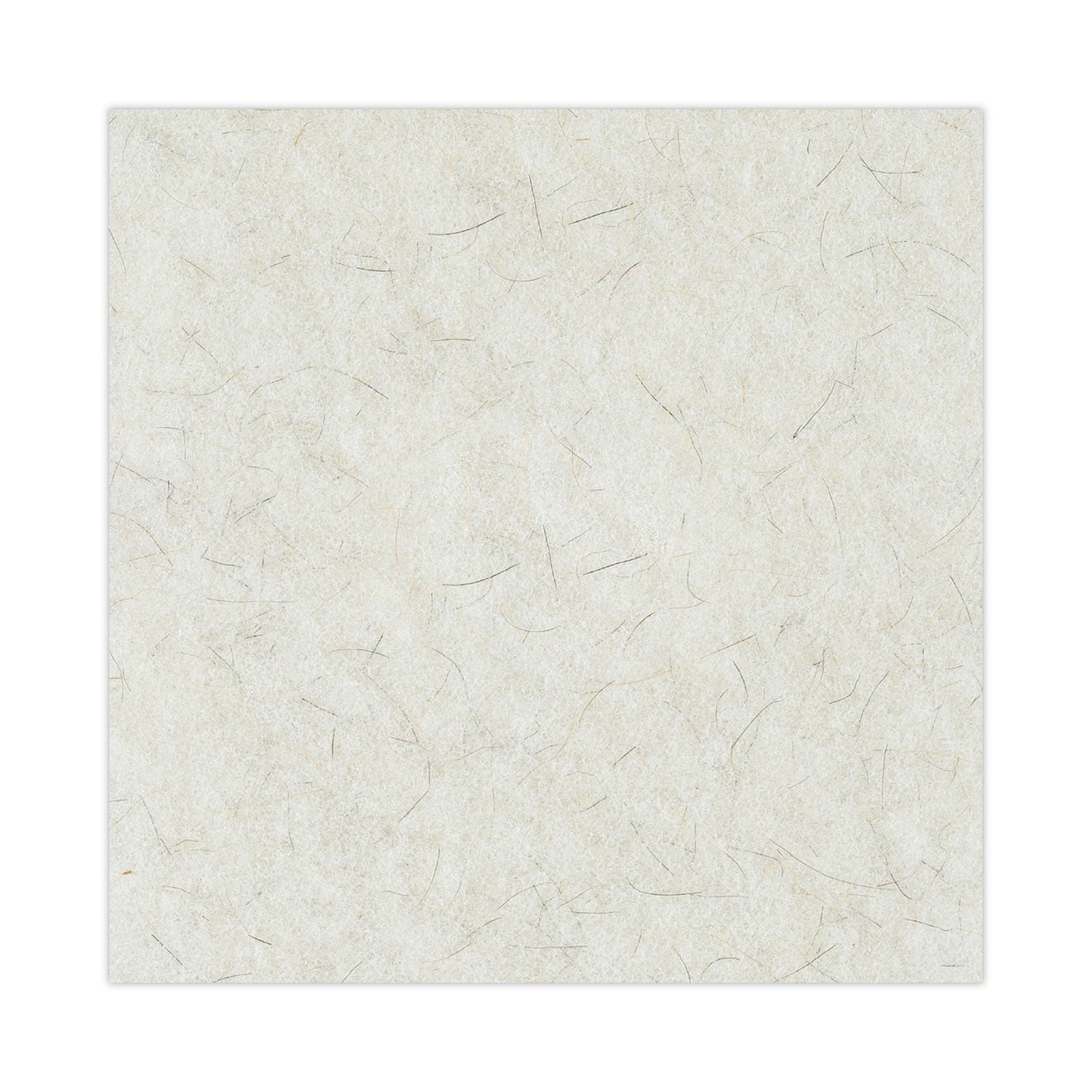 Boardwalk Natural Burnishing Floor Pads, 20" Diameter, White, 5/Carton