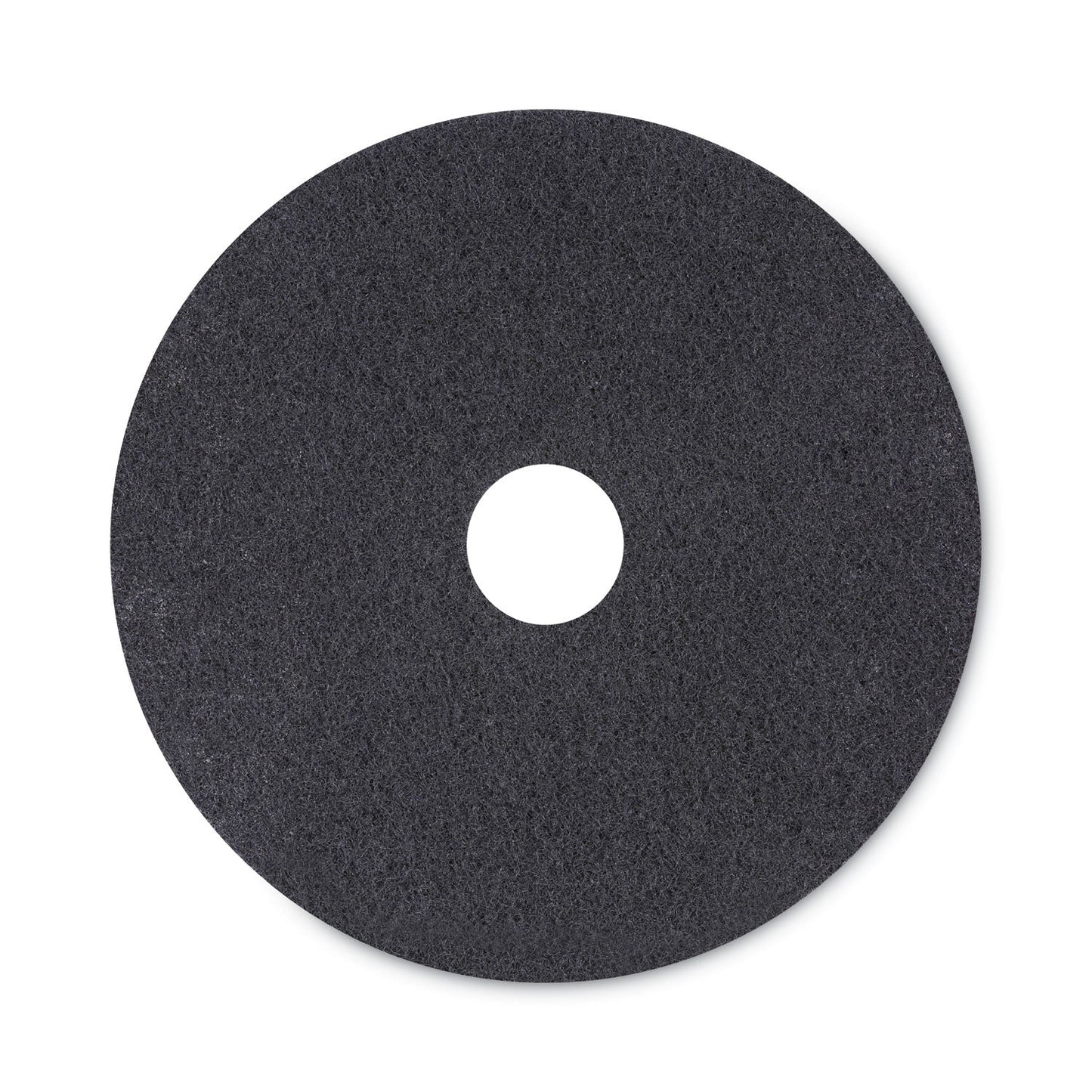 Boardwalk High Performance Stripping Floor Pads, 20" Diameter, Black, 5/Carton