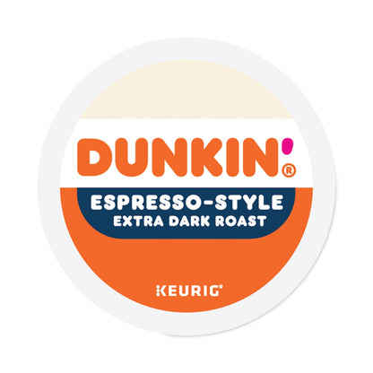 Dunkin Donuts K-Cup Pods, Espresso, 22/Box