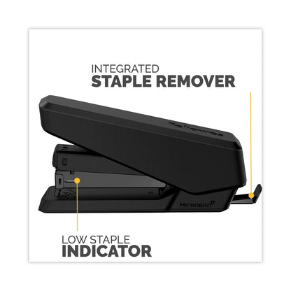 Fellowes LX850 EasyPress Full Strip Stapler, 25-Sheet Capacity, Black