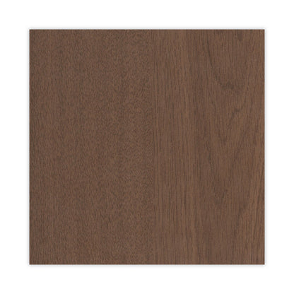 HON Mod Desk Hutch, 3 Compartments, 72w x 14d x 39.75h, Sepia Walnut