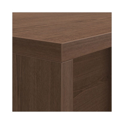 HON Mod Bridges, 42w x 24d x 29h, Sepia Walnut