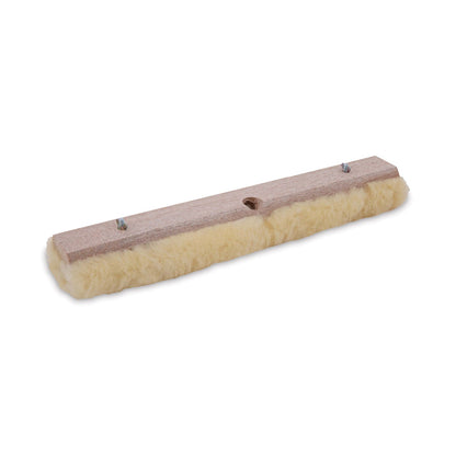 Boardwalk Mop Head, Applicator Refill Pad, Lambswool, 16-Inch, White