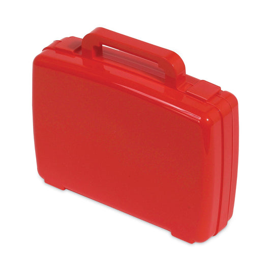 deflecto Little Artist Antimicrobial Storage Case, Red