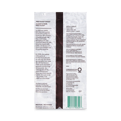 Starbucks Coffee, Pike Place, 2.5oz, 18/Box