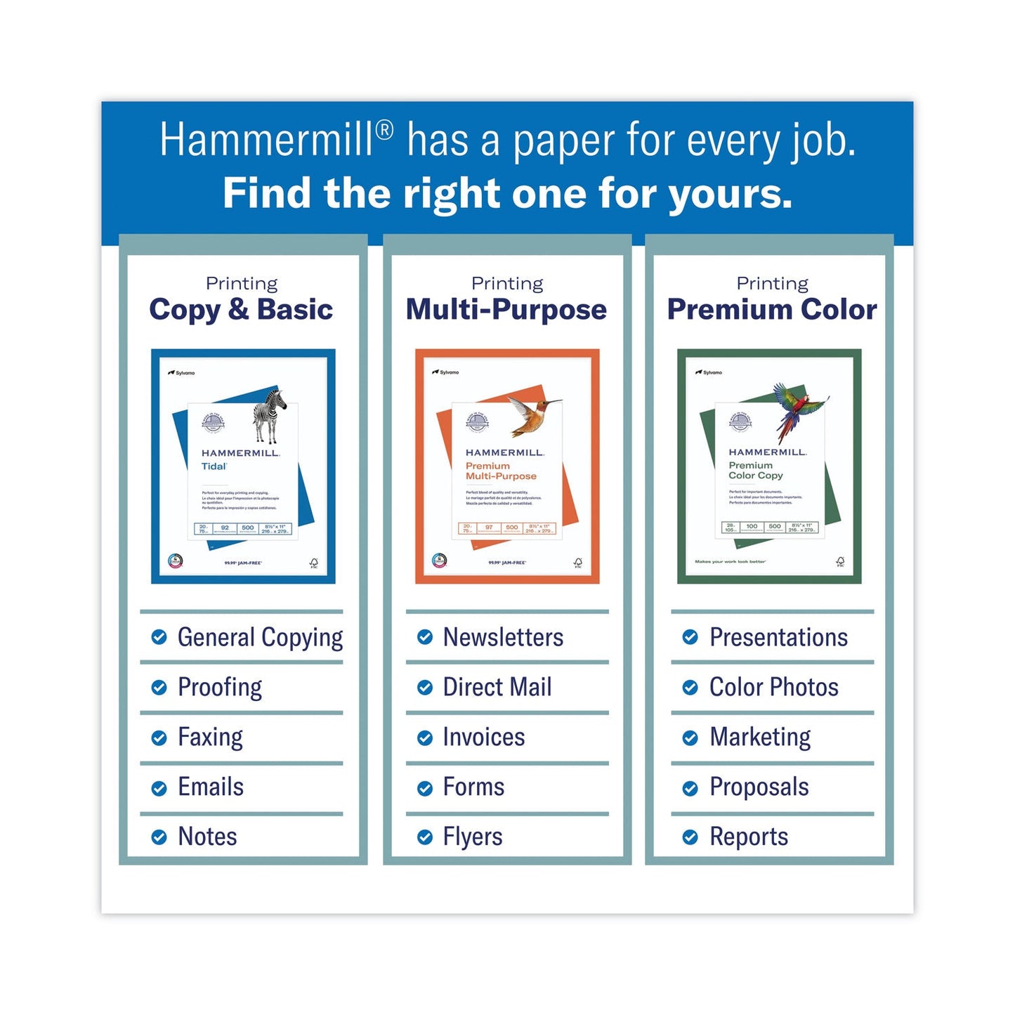 Hammermill Colors Print Paper, 20 lb Bond Weight, 8.5 x 11, Pink, 500 Sheets/Ream, 10 Reams/Carton