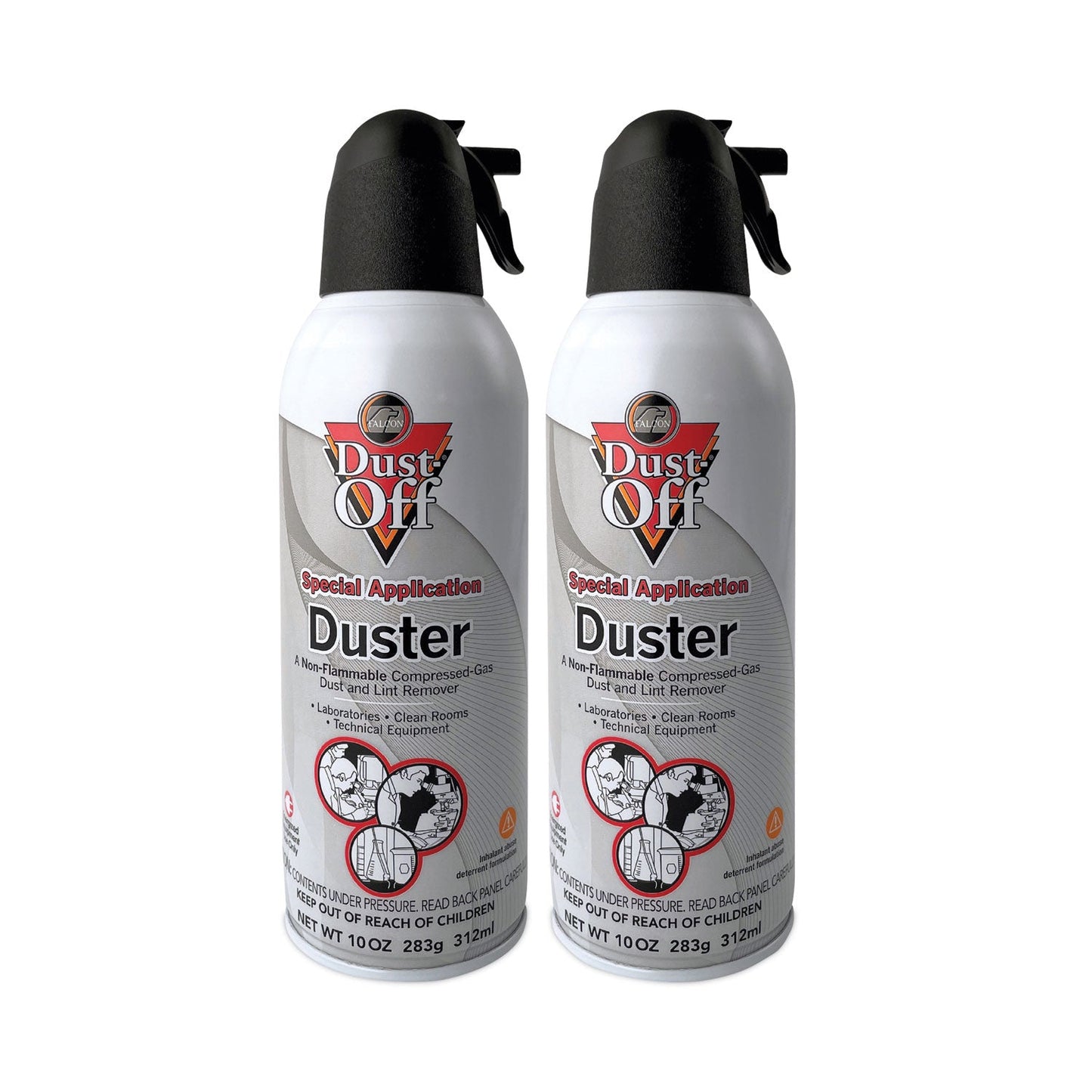 Dust-Off Special Application Duster, 10 oz Can, 2/Pack