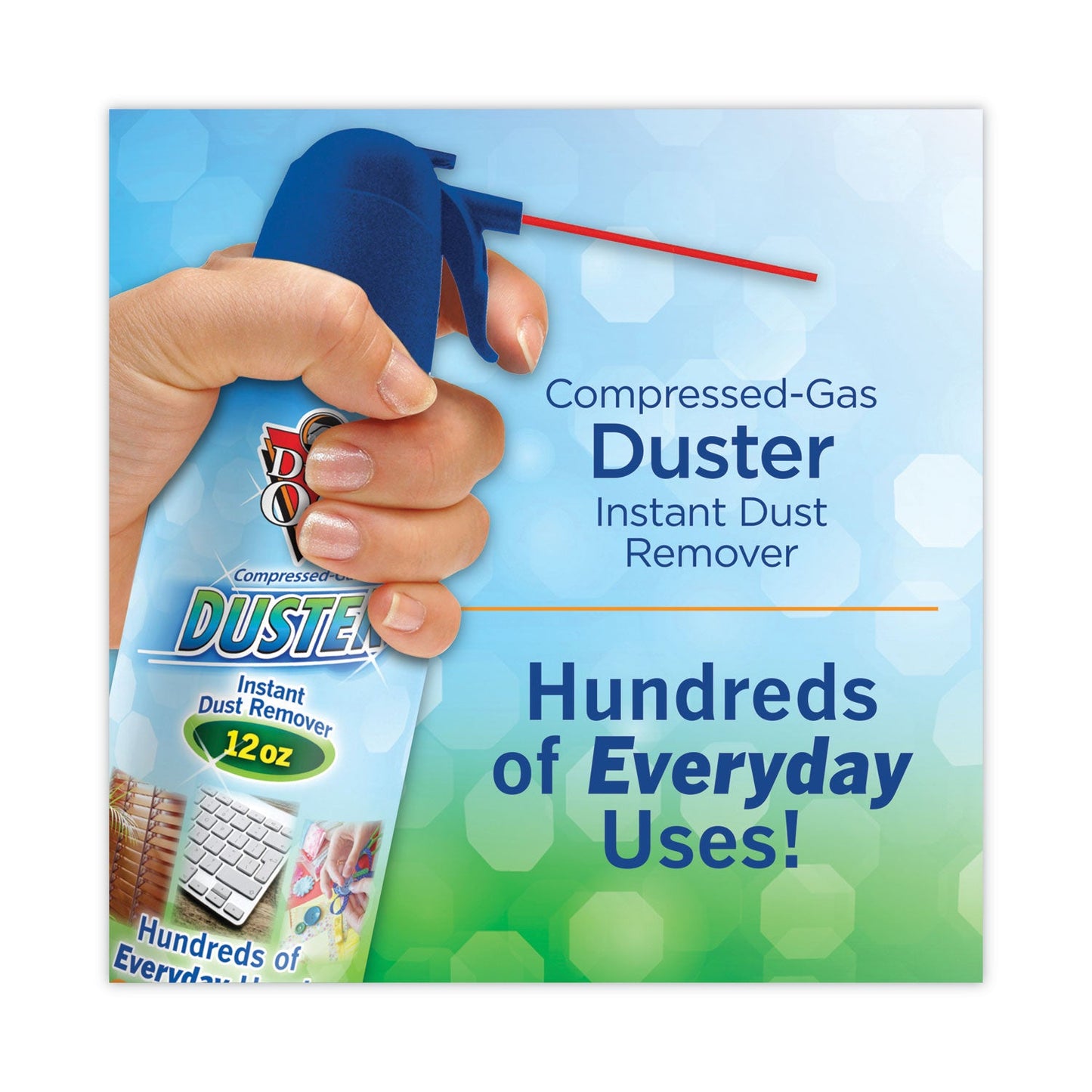 Dust-Off Disposable Compressed Air Duster, 12 oz Can