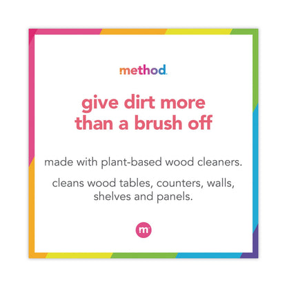 Method Daily Wood Cleaner, 28 oz Spray Bottle, 8/Carton