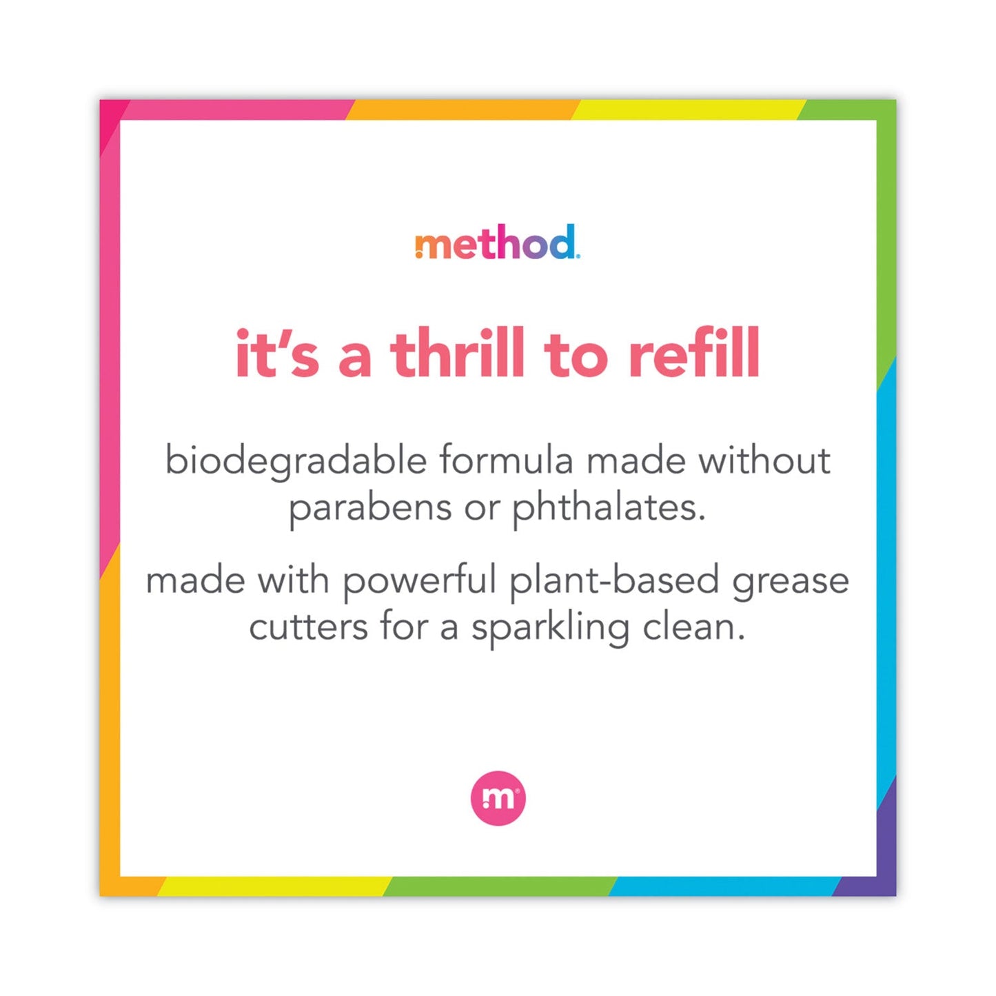 Method Dish Soap Refill, Sea Minerals, 36 oz Pouch