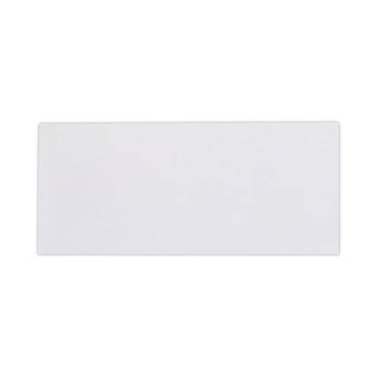 Universal Peel Seal Strip Security Tint Business Envelope, #10, Square Flap, Self-Adhesive Closure, 4.25 x 9.63, White, 500/Box
