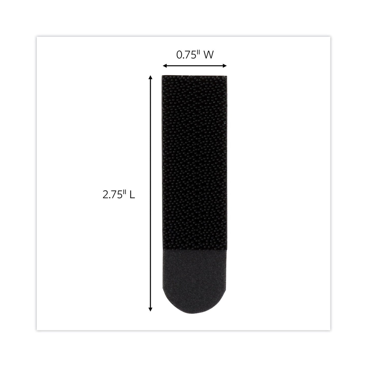 Command Picture Hanging Strips, Value Pack, Medium, Removable, Holds Up to 12 lbs,  0.75 x 2.75, Black, 12 Pairs/Pack