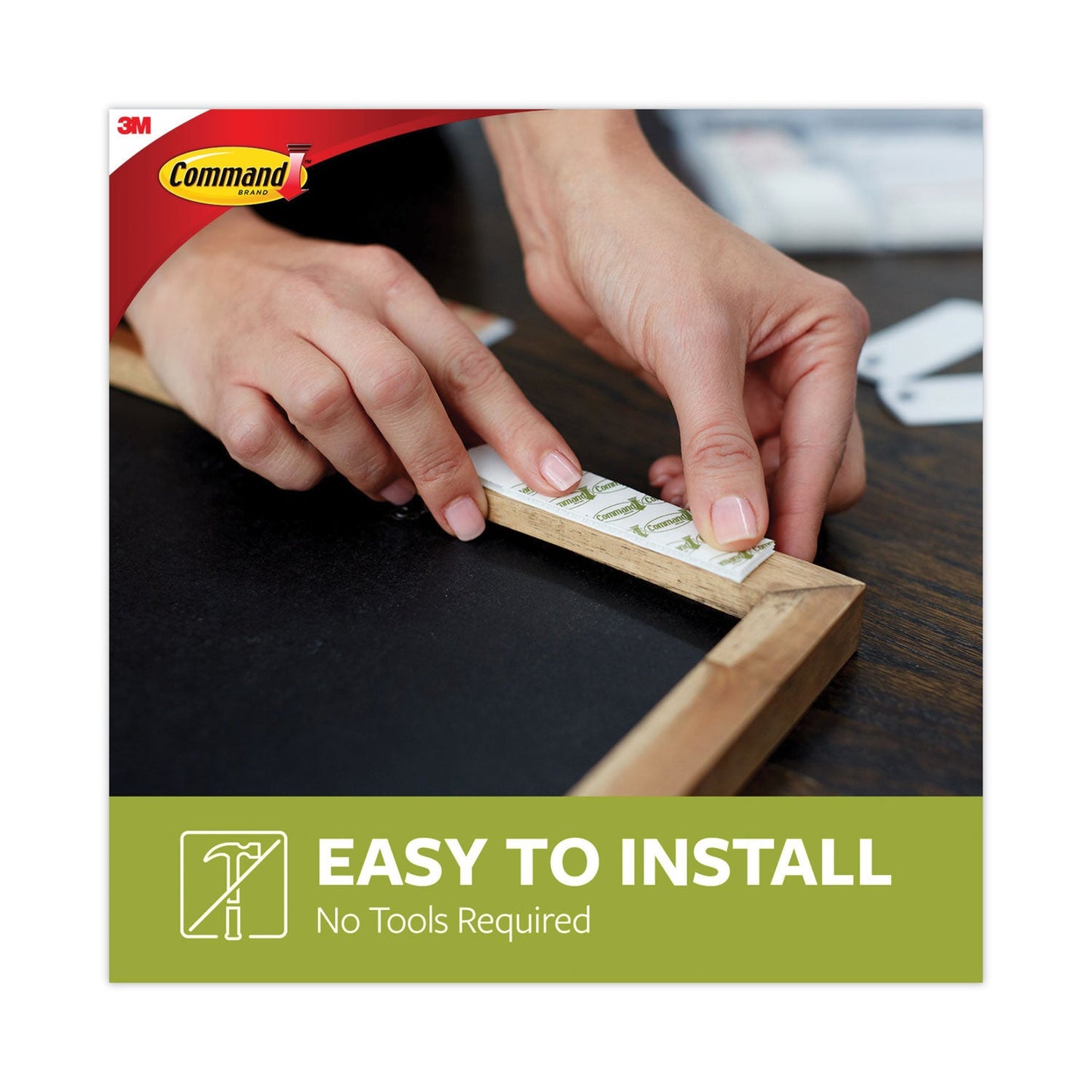 Command Picture Hanging Strips, Value Pack, Removable, (8) Large 0.63 x 3.63 Pairs, (4) Medium 0.5 x 2.75 Pairs, White