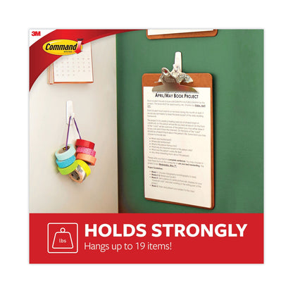 Command General Purpose Hooks, Variety Pack, Assorted Sizes, 54 Pieces/Pack